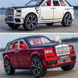 devdhan Metal Pullback Die cast Car , 1:32 Rolls Royce CULLINAN Diecast metel Toy car image 4