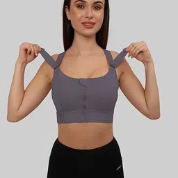 sensual lady Women Sports Lightly Padded Bra image 5