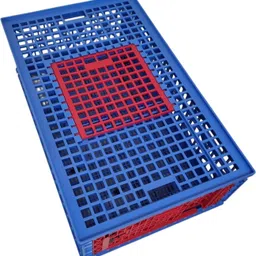 gki poultry BLUE, RED Pet Crate image 2