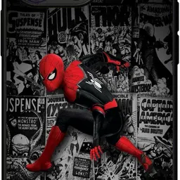 keycent Back Cover for APPLE iPhone 13 Pro Max SPIDERMAN, AVENGER, MARVEL, SUPERHERO image 1