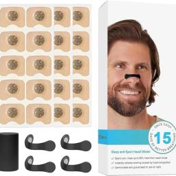 wengonvila Nasal Dilator 15 Pack – Ergonomic Nose Clips for Clear Airflow Manual Nasal Aspirator-picture-43