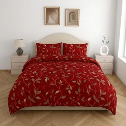 skihomes Cotton King Flat 180 TC Solid Bedsheet-picture-11