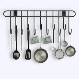 dhwani 1 X Kitchen Rail with 11 Hooks 01 Door Hanger image 3
