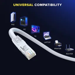 Civon LAN Cable 25 m Cat 6 Ethernet Cable High-Speed Internet Cable, Patch Cable, and Network Cable - UTP, 10Gbps, 550MHz image 2