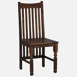 mudramark from pepperfry Takhat Sheesham Wood Dining Chairs In Provincial Teak Finish (Set Of 2) image 5