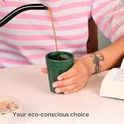 analog kichenware Pack of 6 Plastic Plastic Kulhad Shape Unbreakable Tea/Milk/Coffee/Chai Cup Hot & Cold image 4