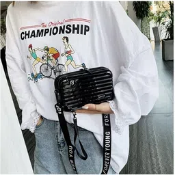 daisystar Black Women Sling Bag Camera Box image 3