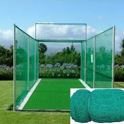 mssports Sports Nets Cricket Practice Net Ground Sports Green Colour (70*10 Feet) Cricket Net-picture-10