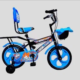 durgabikes RAZORBACK MODEL BLUE COLOR 14 T (inch) BMX Cycle image 1