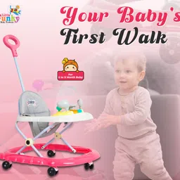 little funky Musical Activity Walker With Parent Rod image 5