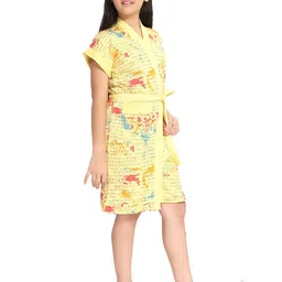 be you Yellow XXS Bath Robe image 2