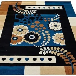 dishi creations Blue Blended, Acrylic Carpet image 2
