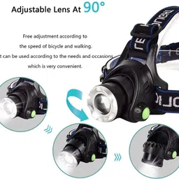 otiporter Headlamp,USB Rechargeable Head Torch Headlight LED Headlamp image 5