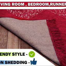 flipkart smartbuy 5 ft X 7 Chenille Carpet image 3