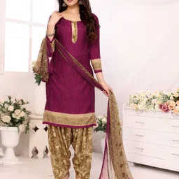 yashika Unstitched Crepe Salwar Suit Material Printed image 3