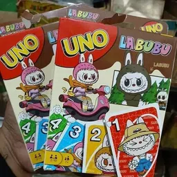 moi moi UNO Labubu Card Game for kids and family Fun Game image 4