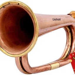 uapan Brass Polish Marching Concert Band Bb Trumpet Bass Trumpet image 4