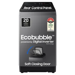 SAMSUNG 9 Kg 5 Star Inverter Fully Automatic Top Load Washing Machine (WA90BG4542BDTL, Diamond Drum, Dark Grey)-picture-26