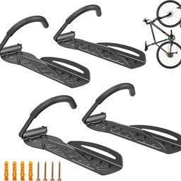 nsv Combo Of 4 Adjustable Cycle Wall Mounted Hook Stand For Cycle Cycling Stand-picture-23