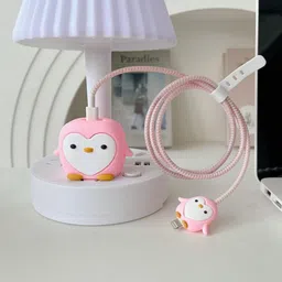 SHUVITRONICS Pink Penguin41 Cable Protector image 3
