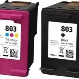 SR ENTERPRISES WORLD 803 BLACK & TRICOLOR Ink Cartridge Black + Tri Color Combo Pack Ink Cartridge-image-23