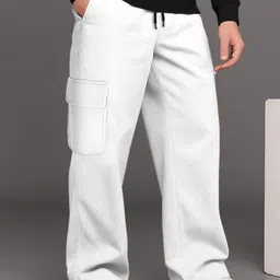 tripr Men Night Suit Set Black, White Solid image 5