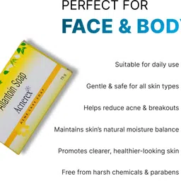 med manor Acnerex Allantoin Acne Care Soap - Fights Acne, Soothes Inflammation & Hydrates image 4