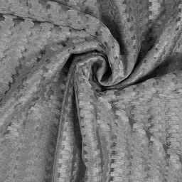 msd decor hub 213 cm (7 ft) Door Polyester Transparent Curtain (Pack Of 4) image 3