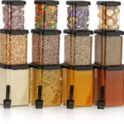 defex Plastic Grocery Container - 900 ml, 650 ml, 350 ml-picture-28