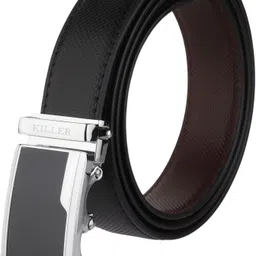 killer Men Black Artificial Leather Belt-picture-46
