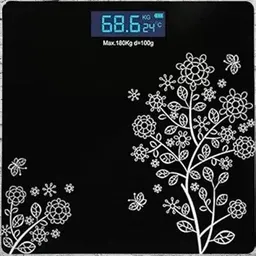 METRIXO Flora Digital Weighing Scale with thick tempered glass, LCD Panel Weighing Scale-picture-14