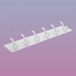 vaunex 6-Hook Self adhesive Multi-Purpose Hook Sticker Roll Hook 12-picture-29
