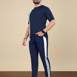 linsor fashion Striped Men Track Suit image 3