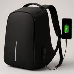 playybags Medium 25 L Laptop Backpack Olskl10 Anti Theft Light Blk-NEW-picture-11