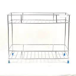 Containers Kitchen Rack Blute 2-Tier Stainless Steel rack (bathroom ,kitchen) Steel-picture-10