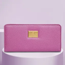 caprese Women Casual Pink Artificial Leather Wallet-picture-16