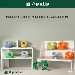 harsh 30m HeavyDuty, AGrade Garden Water Hose Pipe for Watering & Carwash Green01_30 Hose Pipe image 3