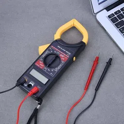 inkocean DT-266 AC/DC Digital Clamp Multimeter, Tong Tester with Accuracy Digital Multimeter image 3