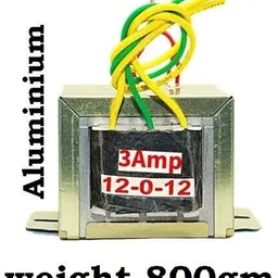 eastra 220V AC to 12-0-12 AC Current 3A -Step Down Power Transformer Electronic Components Electronic Hobby Kit image 2