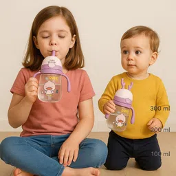 keykart Baby Silicon Spout Sipper Water Bottle | Safe & Durable image 3