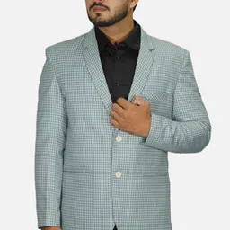 gargian master cut Men Self Design Single Breasted Formal, Party Blazer image 2