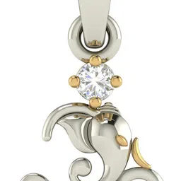 avsar Kinjal 14kt White Gold Pendant-picture-31