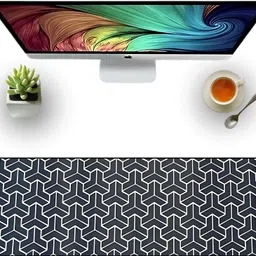 Octec Mouse Pad | Washable & Extra Thick | 30 cm x 80 cm Non Slip Base Dual Sided Mousepad-picture-22