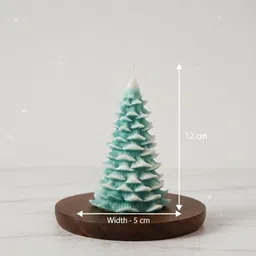 embersariya Christmas Tree Candle | Premium Soy Wax Hand-Poured Festive Gift Candle image 2
