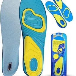 ecommercehub Gel Insole for Arch Support,Plantar Fasciitis,Flat Feet Unisex Insole-picture-23