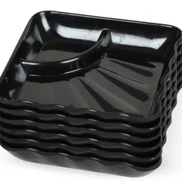 golden fish Melamine Square Chip & Dip Tray-picture-18
