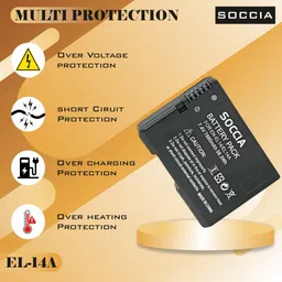 SOCCIA SOCCIA_BATTERY EL-14A Camera Battery Charger image 2