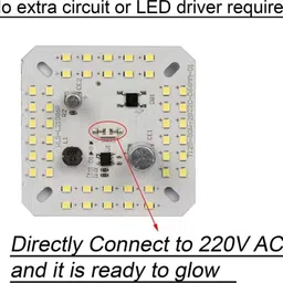 sg flash 5 PCS 50 watt White Alpha (Direct On Board) Raw Material No Need LED Driver Electronic Components Electronic Hobby Kit image 3