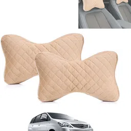 monolive Beige Memory Foam Car Pillow Cushion for Toyota-picture-19