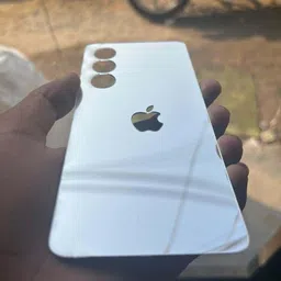 TWUAOP OPPO K13X 5G MOBILE SKIN ACRYLIC SHEET MIRROR BACK PANNEL APPLE Mobile Skin image 3
